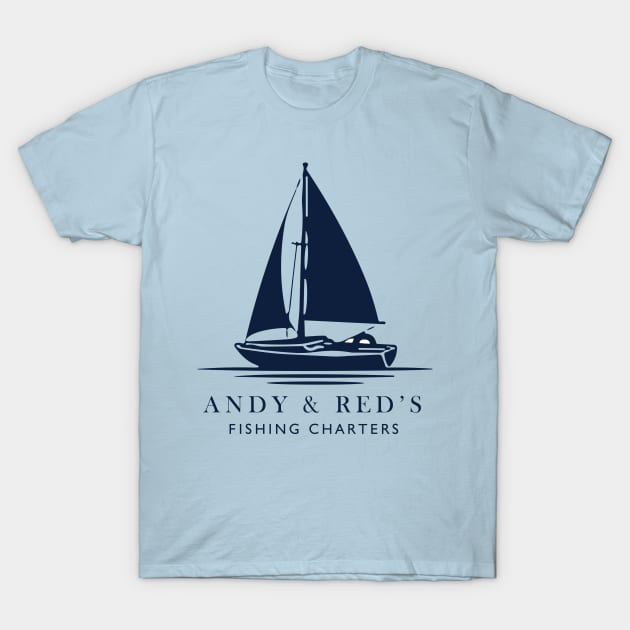Andy & Red's Fishing Charters T-Shirt by djwalesfood